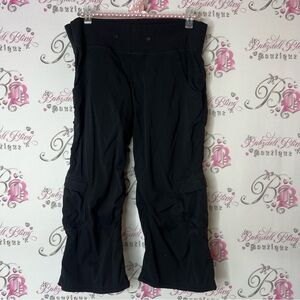 Lululemon studio dance crop pants Black Flared Pants